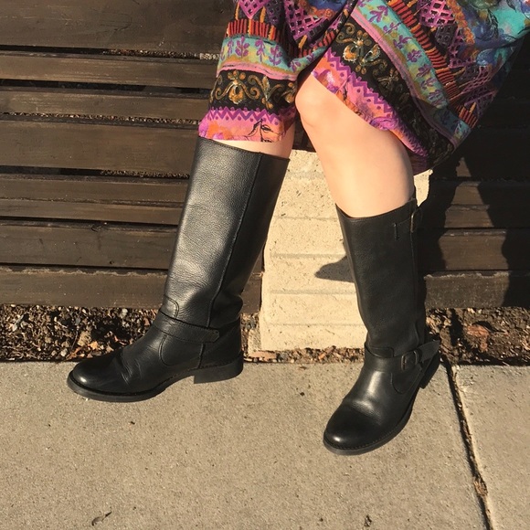 Sold Steve Madden Motorcycle Boots - Picture 2 of 12